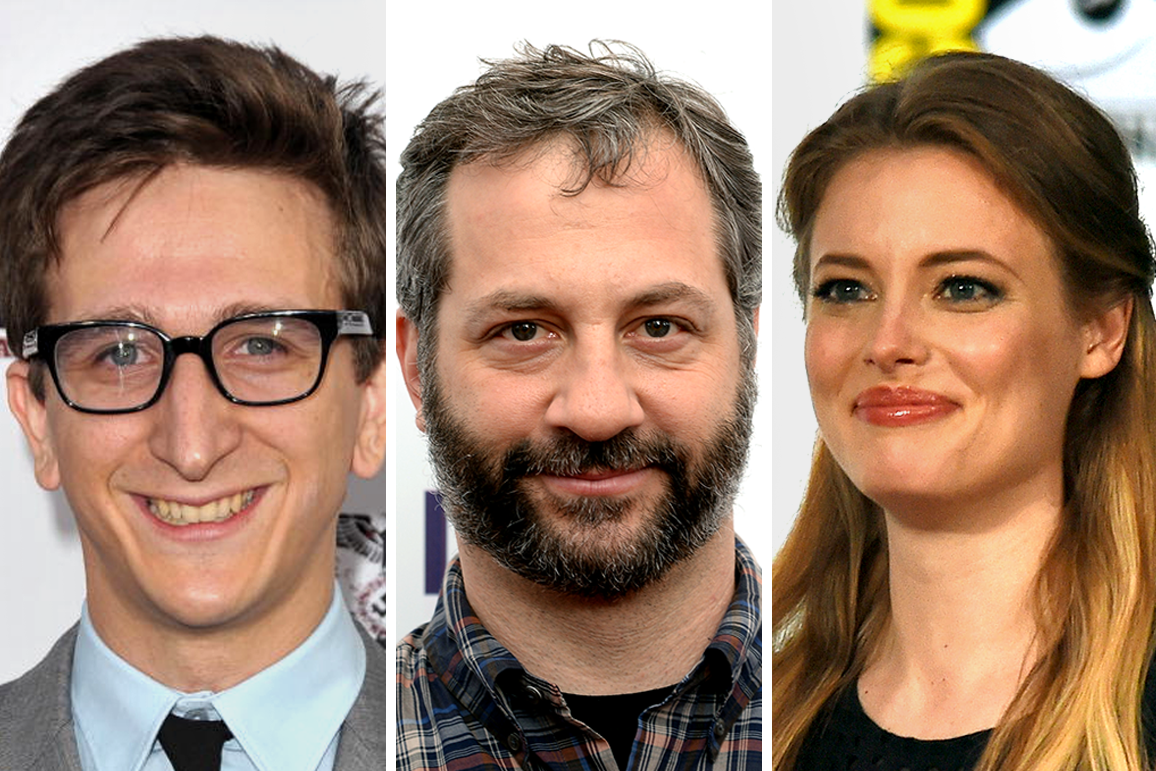 Paul Rust, Judd Apatow, Gillian Jacobs.