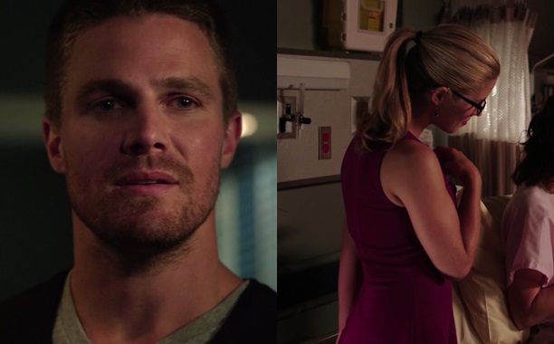 Oliver’ın, Lyla’nın yerinde Felicity’i hayal etmediğini kim söyleyebilir? Bakışa bakar mısınız?